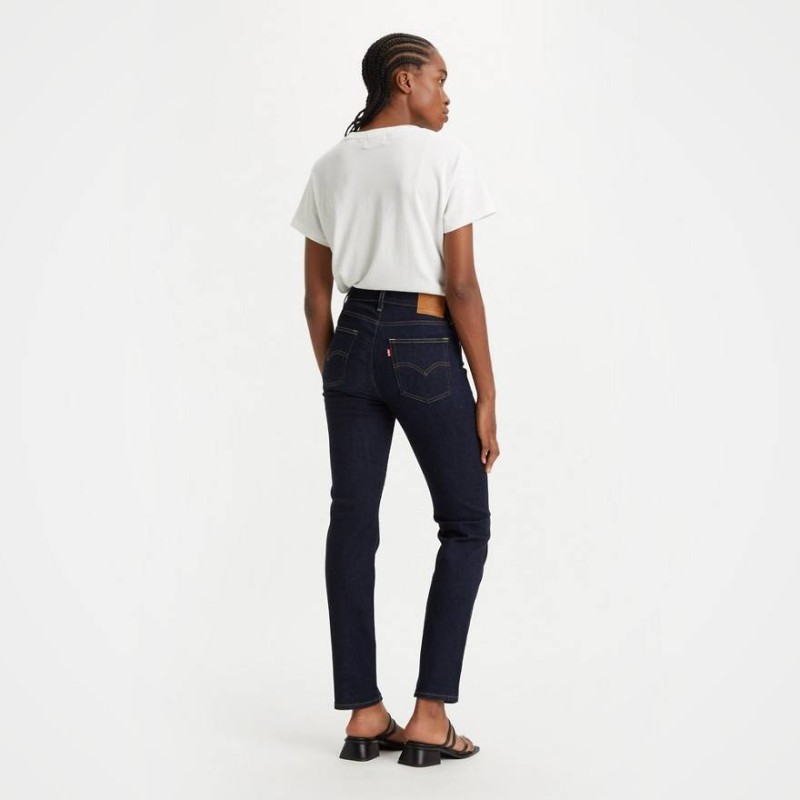 724™ High Rise Straight - Blue Wave Rinse