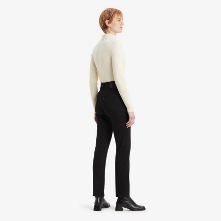 724™ High Rise Straight - Night Is Black