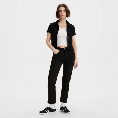 501® Crop - Black Sprout